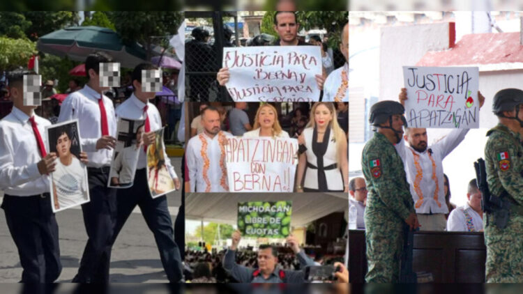 Blindaje policial en sesión del Congreso de Michoacán, tras asesinato de líder limonero