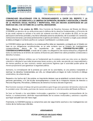 comunicado