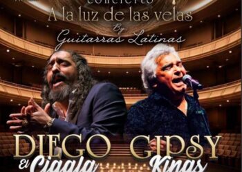 Guitarras Latinas rinde homenaje a Gipsy Kings y Diego El Cigala en un concierto a la luz de las velas