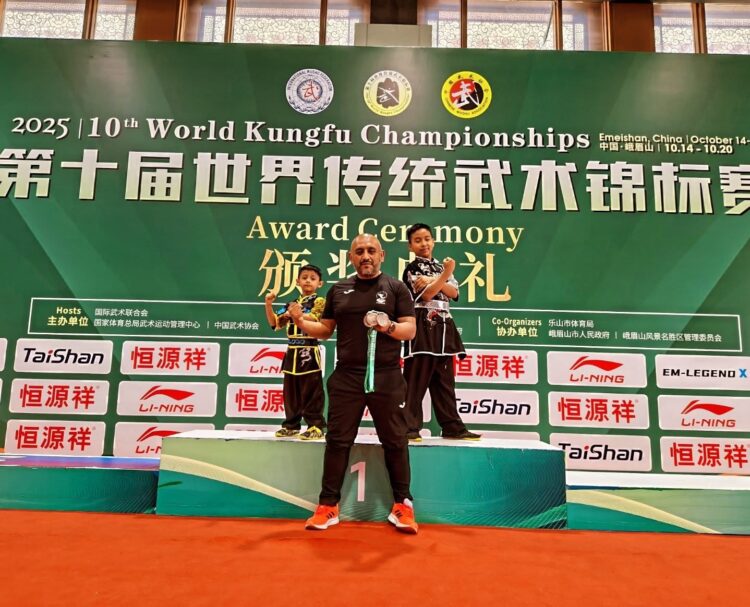 Atletas de Chimalhuacán ganan bronce en torneo de Kung-Fu en China
