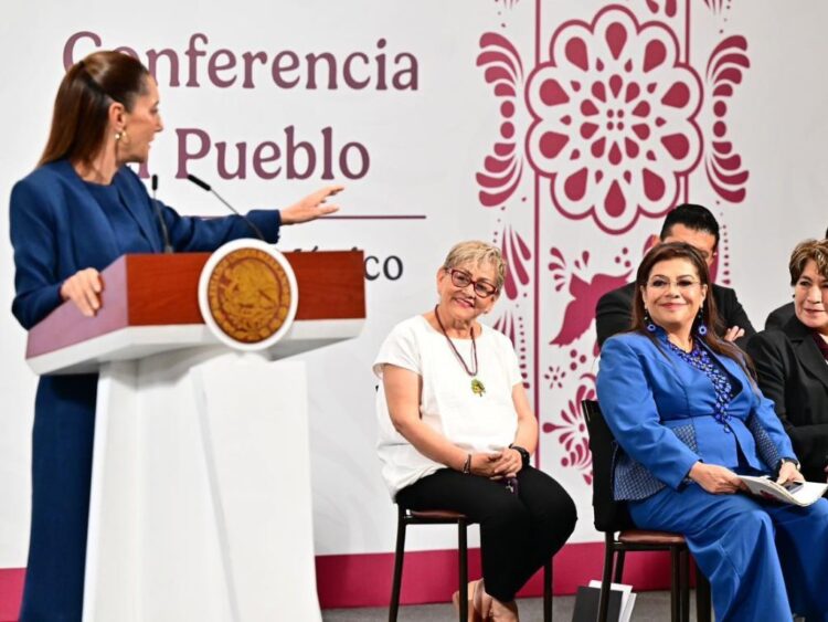 la presidenta Claudia Sheinbaum Pardo