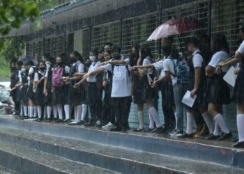 lluvia suspende clases Veracruz