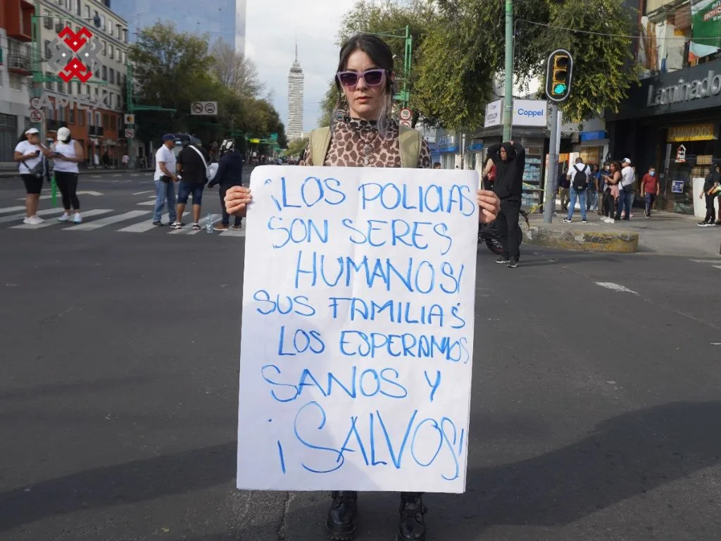 manifestación policias