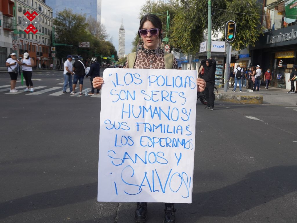 manifestación policias
