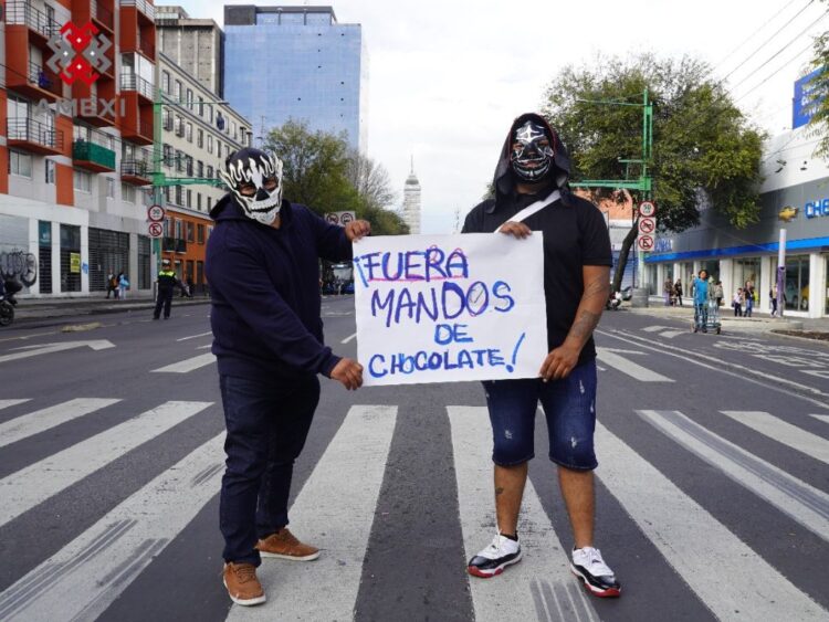 manifestación policias