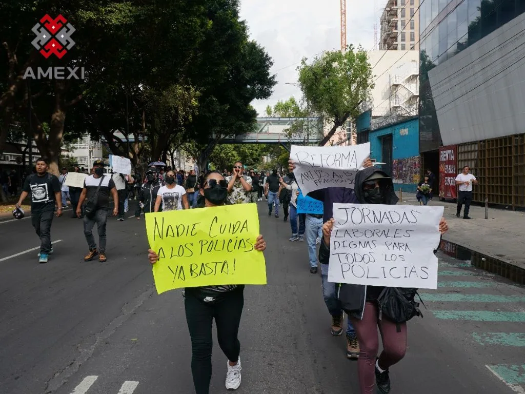 manifestación policias 