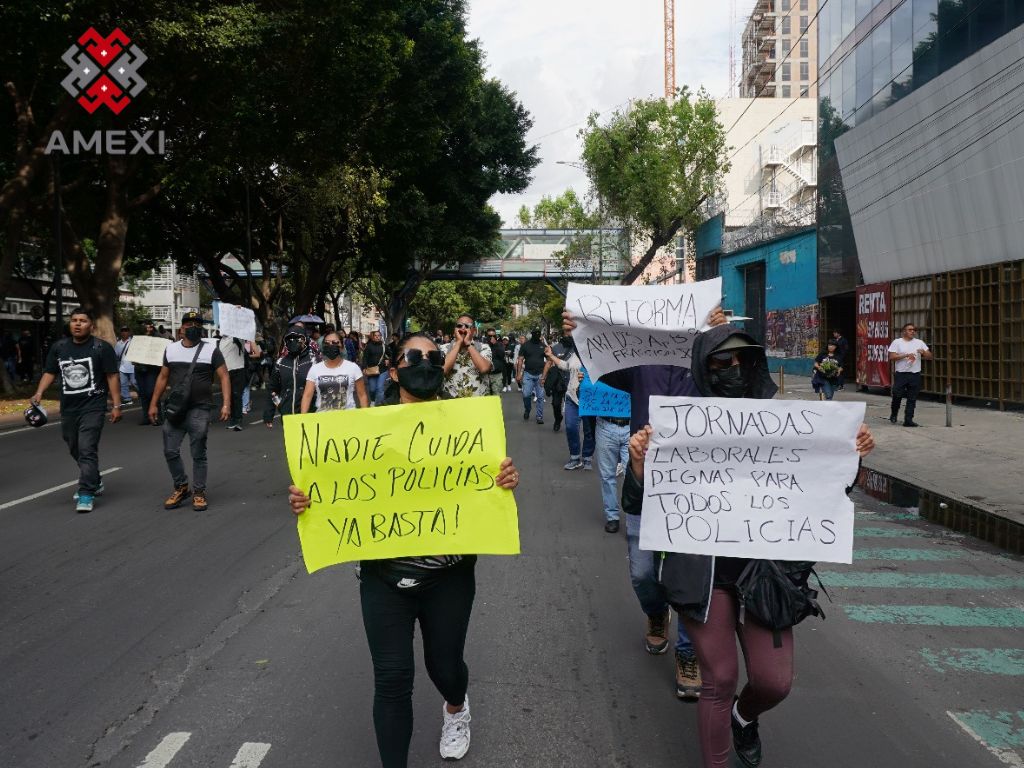 manifestación policias 