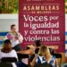 Hartas de la violencia, mujeres yucatecas realizan asamblea con miras a un frente nacional