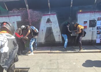 A prisión preventiva, ocho detenidos durante la marcha de la Gen Z