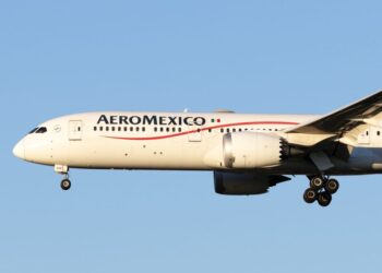 Avión de Aeroméxico