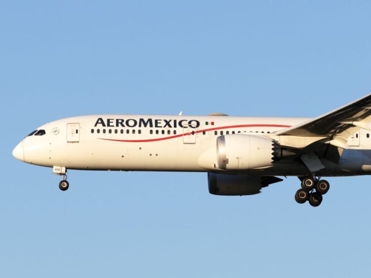 Avión de Aeroméxico
