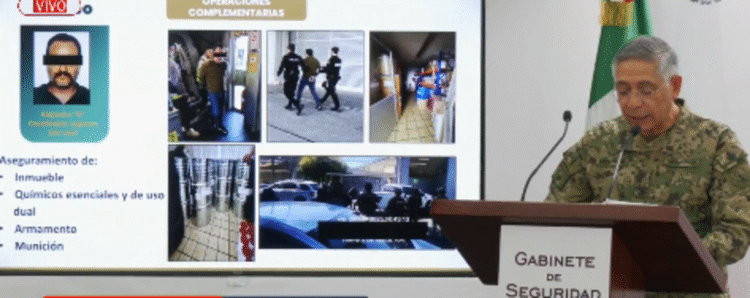 La Secretaría de Marina debilita estructura logística del Cártel de Sinaloa