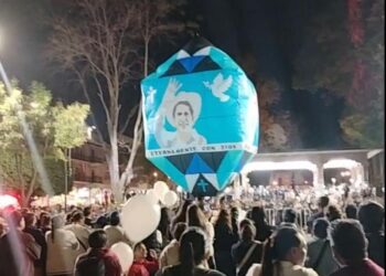 Carlos Manzo, homenaje al exedil de Uruapan Michoacán. AMEXI Foto RRSS