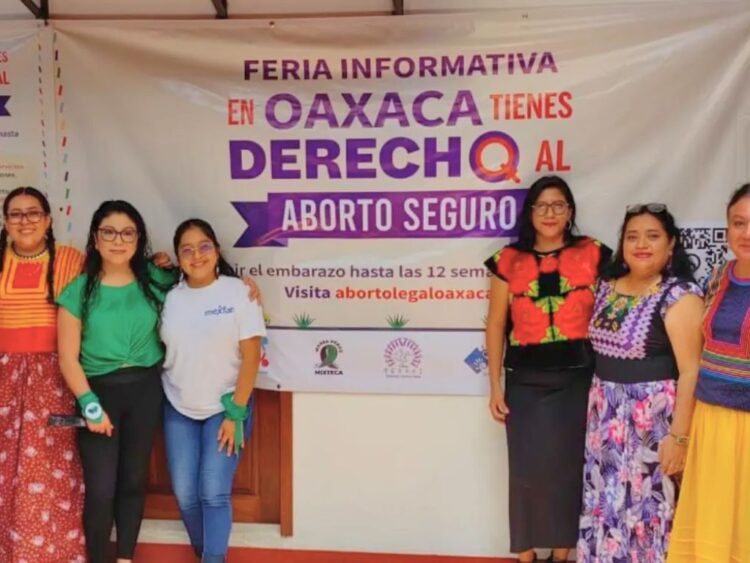 Cinco años de legalización del aborto legal y seguro en Oaxaca. /AMEXI