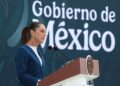 Sheinbaum reconoce a fuerzas civiles y militares por respuesta a lluvias severas