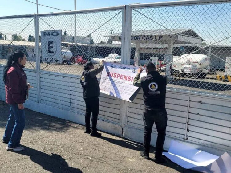En Texcoco clausuran gaseras pirata que operaban sin permisos