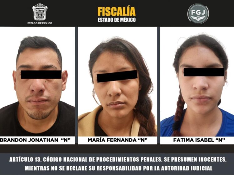 Detenidos por homicidio de sacerdote de Tultitlán. AMEXI Foto Fiscalía del Estado de México