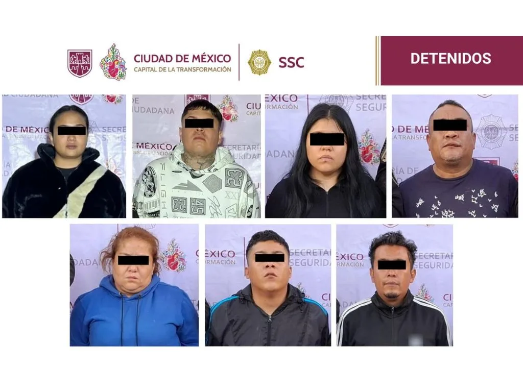 Detenidos siete en cateos en Iztapalapa y Tláhuac. AMEXI Foto SSC