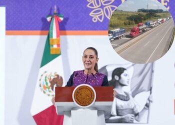 Sheinbaum cuestiona bloqueos carreteros y denuncia privilegios en torno a la Ley de Aguas