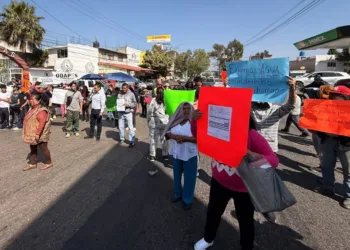 EDOMEX Protestan por desabasto de agua en Chimalhuacán