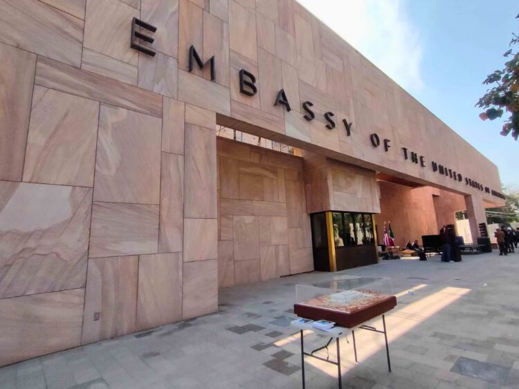 Embajada de EU. Alerta ante la convocatoria a nueva marcha de la Generación Z. AMEXI