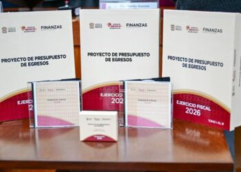 Entrega GEM el Paquete Fiscal 2026 a la Legislatura para su análisis. AMEXI Foto Especial