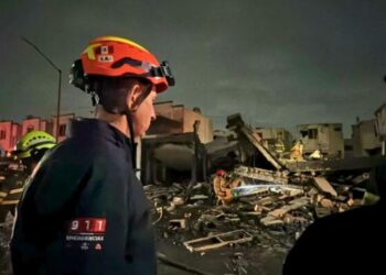 Explosión en Pesquería Nuevo León. /AMEXI