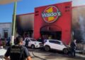 Explosión e incendio en tienda Waldo's de Hermosillo. AMEXI