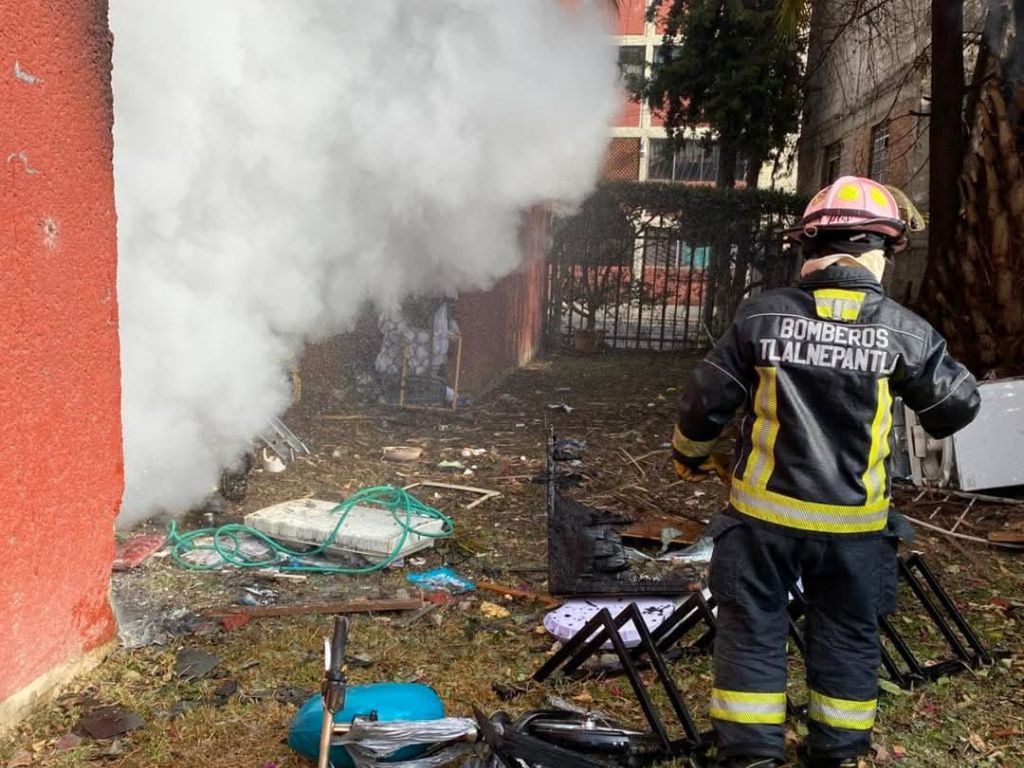 Explosión en Edomex 