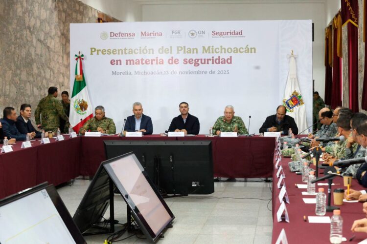 Harfuch y Trevilla supervisan avances del Plan Michoacán