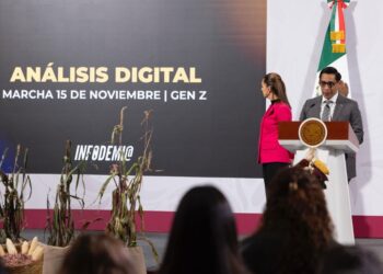 Denuncia 4T operación digital inorgánica y participación extranjera en marcha de la “Generación Z”