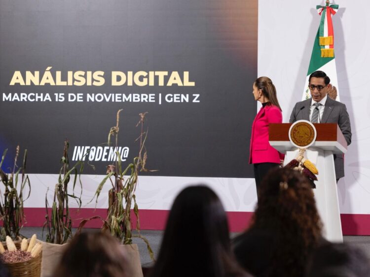 Denuncia 4T operación digital inorgánica y participación extranjera en marcha de la “Generación Z”