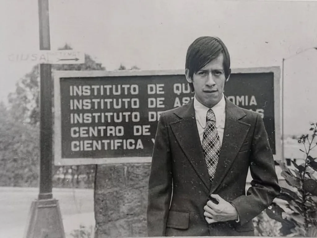 Jorge Pantoja. Reportero de la Gaceta UNAM. Foto Roberto PONCE