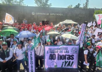 Sindicatos exigen aprobación inmediata de jornada de 40 horas sin afectar otros derechos (video)