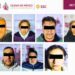 Los siete presuntos integrantes de La Unión Tepito detenidos. AMEXI