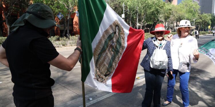 Marcha Generación Z del 20 de noviembre de 2025. AMEXI/Foto: Benjamín Flores