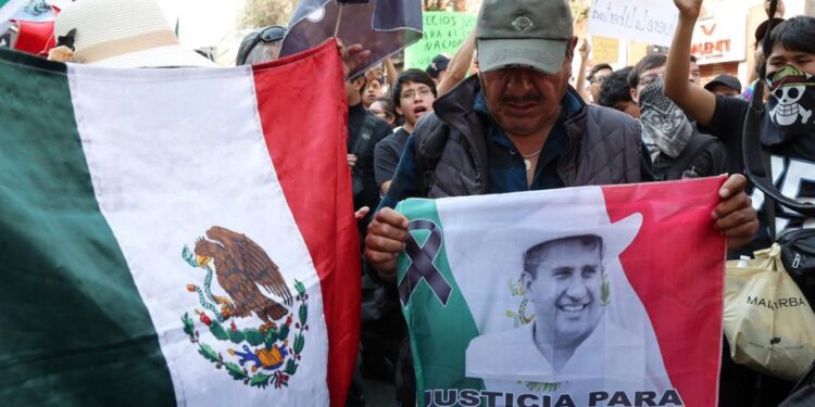 Marcha Generación Z del 20 de noviembre de 2025. AMEXI/Foto: Benjamín Flores