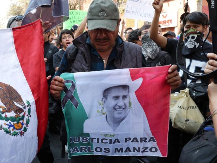 La historia Marcha Generación Z del 20 de noviembre de 2025. AMEXI Foto Benjamín Flores