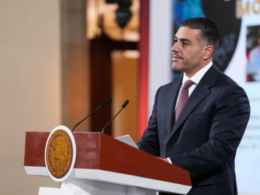 Omar García Harfuch, secretario de Seguridad, habla sobre bloqueo de señales de celular en reclusorios para evitar la extorsión