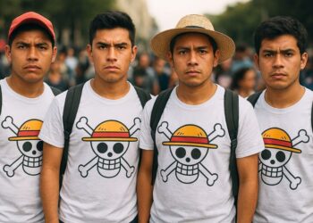 Abuso y discriminación: El festival Corona Capital niega acceso a jóvenes por portar camisetas con el símbolo de One Piece. /AMEXI