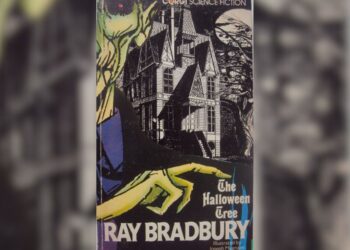 Portada del libro “The Halloween Tree”, de Ray Bradbury. AMEXI Foto Roberto E. Ponce