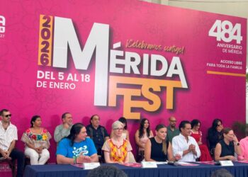 Presentan Mérida Fest 2026. AMEXI Foto Jesús Mejía