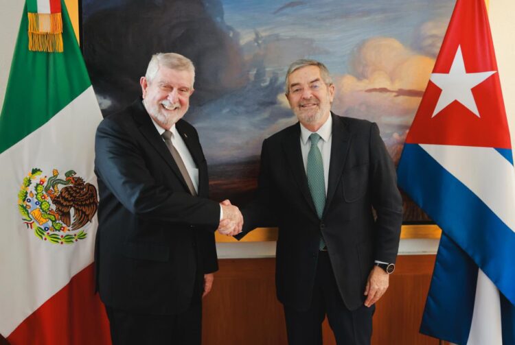 SRE enfrenta tensión con Perú y refuerza vínculos con Cuba y Norteamérica.