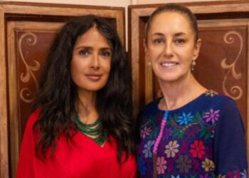 Salma Hayek se reúne con Sheinbaum; pide nuevos incentivos para el cine mexicano