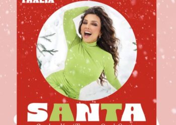 Thalía le canta al amor navideño con “SANTA (Crush On You / Tengo Un Crush Contigo)”