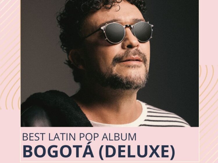 "Bogotá (Deluxe)" de Andrés Cepeda compite en los Grammy 2026 como Mejor Álbum Pop Latino
