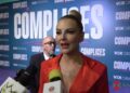Marjorie de Sousa no pudo ocultar su emoción por el estreno del primer capítulo de su nuevo proyecto "Cómplices", en el que combina comedia, drama y reflexión
