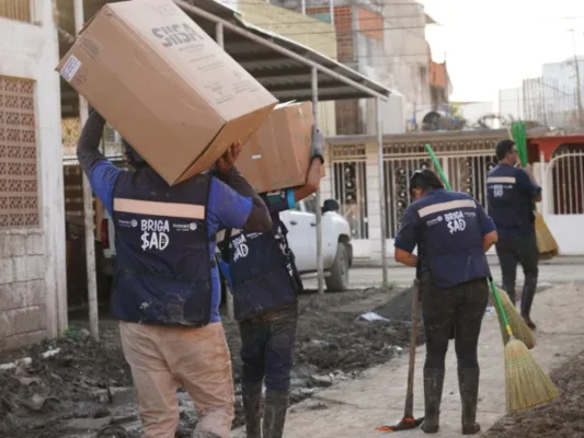 Junior H moviliza a Poza Rica con brigadas