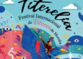 Cartel promocional de Titerelia 2025 con diseño colorido y personajes de títeres anunciando el festival internacional en Morelia.