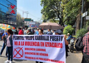 Trabajadores del SUTIEMS denuncian violencia de género y exigen destitución de los directivos responsables